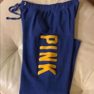 Pink Victoria Secret sweatpants size Small
